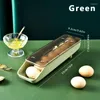 Storage Bottles Automatic Scrolling Egg Rack Upgrade Box Container Organizer Rolldown Refrigerator Dispenser Fridge Kitch Tools