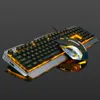 Combos V1 USB Wired Ergonomic Backlit Mechanical Feel Gaming Keyboard Mouse Set