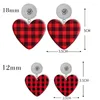 Dangle Earrings LOVE MOM Sunflower Happy Easter 12mm 18mm Snap Button Heart Acrylic Eardrop Ear Stud DIY Jewelry R1650