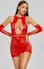 50% korting op lintfabriekswinkel Westerdo Westerdos 'Halami geschikt voor Summer Sexy Underwear Club Party Kimino Dress