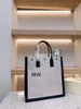 RIVE GAUCHE Woven luxury brand beach bag Shopping Bag Women Classic Handbags Purses Designer Fashion Letter Crossbody Trend Summer Large Tote Canvas Shoulder Bags