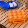 Opslagflessen eieren doos Snap afdichting eierpicknick draagbaar