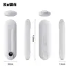 Routers Kuwfi 4G LTE USB Dongle 150 Mbps Unlocked 4G Wireless WiFi Router Modem Hotspot med extern antenn WiFi -nätverkskort för bil