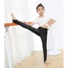 Stage Wear AOYLISEY Enfants Filles Taille Haute Étrier Ballet Workout Danse Leggings Gymnastique Maigre Casual Extensible Pantalon Vêtements D'exercice