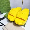 المصمم Sandal 2023 Fashion Shicay Sole Slipper Brand Slide Womens With Lnterlocking G Indoor Home جميلة