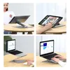 Stand Laptop Ständer Verstellbares Nonslip Hollow Out Desktop -Laptop -Halter Aluminium Load 10 kg Kühlhalterung für Laptop -MacBook -Tablet