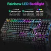 Combos Rechargeable Wireless Gaming Keyboard Mouse Set Wireless 2.4G Game Keyboard Illuminated Gaming Keyboard Combo For Laptop 5.0