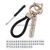 Keychains Lanyards Antilost Practical Fashionable Shining Rhinestones Car Keychain Birthday Gift Drop Delivery Fashion Accessories Dh9C6