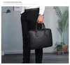 Evrak çantaları erkekler çanta üst katman inek derisi işletme bilgisayar çantası gerçek tek omuzlu a4 evrak çantası