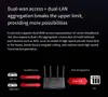 Routers Xiaomi Redmi Gaming Router AX5400 Repeater WiFi 6 VPN Mesh 2.5G Network Port OFDMA MUMIMO 512MB Qualcomm Chip Signal Booster