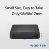 Routeurs Wobitek 4G LTE Internet Router avec SIM Card Slot Déverrouillé Mobile Hotspot Modem WiFi Typec Port 300Mbps LAN sans fil