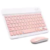 Combos English Bluetooth Keyboard and Mouse Combo Rechargeable Portable Wireless Keyboard Mouse Set for iPad iPhone Android ios xiaomi