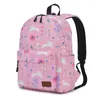 Schooltassen Mini Backpack Women Gedrukte canvas Waterdichte reis Kawaii Student Fashion Oxford Doek