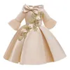 Tutu Robe Enfants Robes De Noël Pour Les Filles Princesse Fleur De Mariage Enfants Soirée Formelle Drop Delivery Bébé Maternité Tissu Dho9J