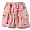 2023 Candy Colored Summer Work Shorts for Men's Fashion Casual Loose Pants
