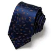 Hot selling men's business tie manufacturer's stock professional formal attire interview tie polyester silk designer style