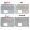 FRAMENTOS NOVO UK/Espanhol SP/Russian Ru/Brasil Teclado para Sony Vaio FIT15 SVF151 SVF15 SVF152 SVF153 SVF15E COM PALMREST TAPE SUPERIOR