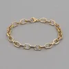 Bracelets de charme Bracelet Miyuki Femme Paix Angle pour fille bijoux Love Heart Jewelry Gold plaqué Cuban Link Pulsera