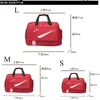 Duffel Bags Bolsa de negócios de viagens clássicas Bolsa de fitness Bag dos homens à prova d'água Tote de mal