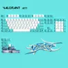 Combos Valorant Jett KeyCaps Volledige set hoogwaardige PBT Dye Sub KeyCaps OEM Prfile