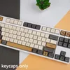 Accessoires 2022 Neues Schimmer -Thema 125 Tastenschlüsselkaps XDA PBT Sublimation Advanced benutzerdefinierte mechanische Tastaturschlüsselkaps Runde Cherry MX Switches