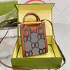 Diana Bamboo Designer-Tasche für Damen, Handy, Umhängetaschen, modische Luxus-Tasche, kleine Tragetasche, trendige Geldbörsen aus echtem Leder mit Box