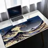 Pads Japan The Great Wave of Kanagawa Art Mouse Pad большие компьютерные игровые аксессуары Mouseepad Gamer Rubber Keyboard Mat Mat