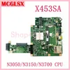 Scheda madre X453SA N3050/N3150/N3700 CPU Notebook Mainboard per ASUS X453SA X453S X453 F453S X403S X403SA Laptop Madono al 100% Testato OK OK OK