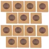Caixa de doces de embrulho de presente Caixas de padaria portáteis Acessório de janela Recipientes de embalagem Biscoito embrulhando cookies compactos mini bolo