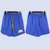 Designer Kort Mode Fritidskläder Strandshorts Rhude Springsummer Nya Män Brevbroderier Micro Label Lättviktsshorts Lösa Casual Herr Dam Sport C