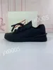 2023 New Luxurys Designer Flat Sneaker Trainer أحذية غير رسمية من الجلد الأبيض تراكب أزياء منصة الرجال للنساء أحذية رياضية منخفضة