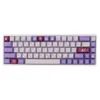 Acessórios Rabbit Purple Keycaps 147 Chaves PBT Dye Subbed Cherry Profile Keycaps JP Fonte para teclado mecânico USB com fio interruptor MX