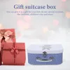 Gift Wrap Decorative Storage Box With Lid Toy Suitcase Kids