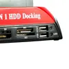 Stationer alla i 1 2,5 "3,5" IDE SATA HDD hårddiskskivklon Holder Dock Docking Station