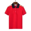 Luksusowy Włochy Stylista gg Polo koszule męskie ubrania mody krótkiego rękawu swobodny letni t -shirt koszula