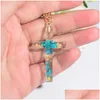 سلاسل المفاتيح Lanyards Creative Cross Charms راتنج حشوة الزهور المجففة حامل المفتاح للنساء هدايا هدايا إكسسوارات المفاتيح الدكتور DH7AX