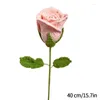 Декоративные цветы рука сплетен цветочная роза искусственное вязание крючко