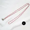 Correntes Moda de máscara conveniente Colar de corrente para mulheres Longa de cordão de miçanga Hang Hang Holder Jóias Acessórios de jóias FS76