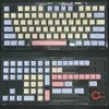 Accessoires 132 touches Marshmallow Keycaps PBT PBT SUBLIMATION XDA HEAUDE KECKAPS CETT