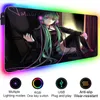 Rests Gaming Computer Mat Anime Mousepad RGB Mouse Pad Vocaloid Big Mousepad PC Gamer Cabinet Mausepad Gaming Setup Accessories Möss