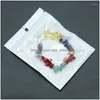 Beaded Strand Healing 7 Chakra Pulsera de cristal natural para mujer Mix Colorf Irregar Mineral Chips Brazalete de cuarzo Yoga Meditación Dro Dhjel