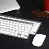 Combos Ultrathin 2.4G Mini Wireless Keyboard and Mouse for iMac Scissor Feet Chocolate Mute Windows Linux