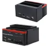 Stationen Multifunktions-2,5/3,5-Zoll-SATA-IDE-HDD-Dockingstation, Klon-USB-2.0-HUB