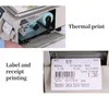 Printers Label Printing Balance Cash Register Receipt Scale Label Printer Scale POS Retail Balance Scale with Printer