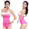 20% OFF Ribbon Factory Store Hot women's sexy underwear catwomen's white clothes pajamas slides