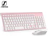 Combos clavier et souris sans fil SeenDa 2.4G clavier-souris sans fil ergonomique et mince Combo pour ordinateur Windows PC portable