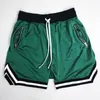 Heren shorts gyms fitness bodybuilding heren sport gaas ademen snel droge training training zomer mannelijke korte broek