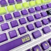 Accesorios 118 Key Perfil Perfil XDA Perfil PBT DyesBiMated para Gateron Kailh Cherry MX Switches Fit Tecillos mecánicos de ajuste