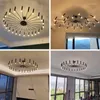 Kroonluchters 2023 Moderne Design Art Led Slaapkamer Restaurant Hanglampen Verlichting Woonkamer Hanglamp Huisdecoraturen Home Decoraturen