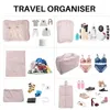 Storage Bags 7PC Clothes Bag Set Packing Square Multifunctional Suitcase Organiser Holiday Travel